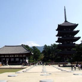 Temples et jardins de Nara