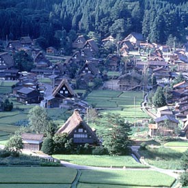 Les villages historiques de Shirakawa-go et Gokayama