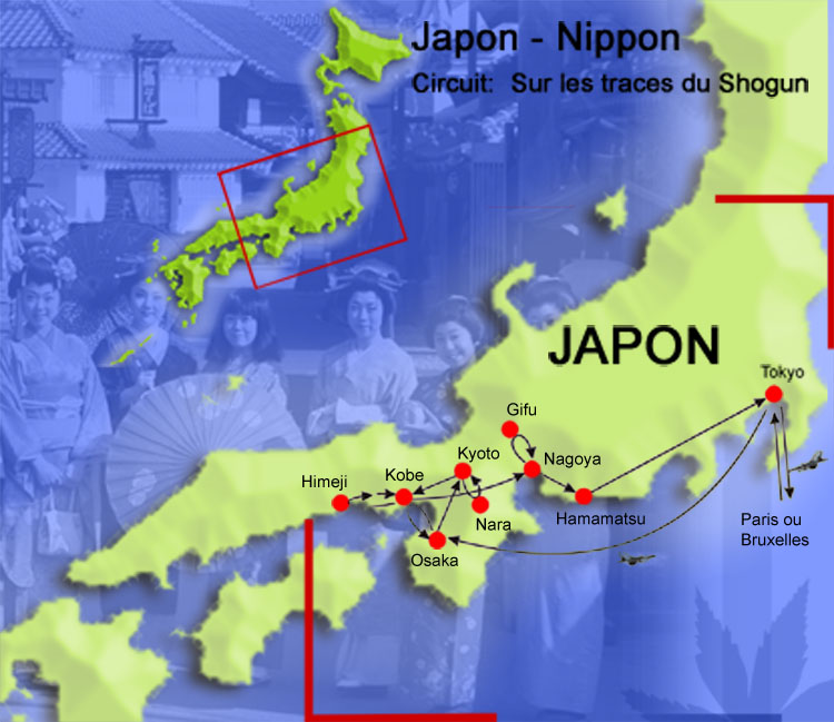 Sur les traces des Shoguns voyage japon 13 jours
